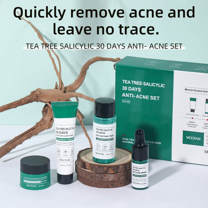 Acide 30 Jours Anti-Acne Skin Care Pack Tea Tree Salicylic