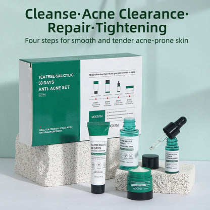 Acide 30 Jours Anti-Acne Skin Care Pack Tea Tree Salicylic