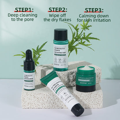 Acide 30 Jours Anti-Acne Skin Care Pack Tea Tree Salicylic